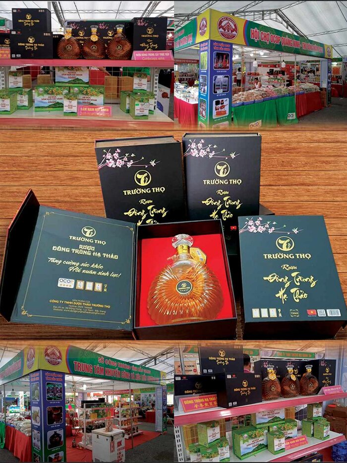 Sản phẩm của Công ty trưng bày tại Hội chợ OCOP Quảng Ninh-Thu Đông năm 2023
