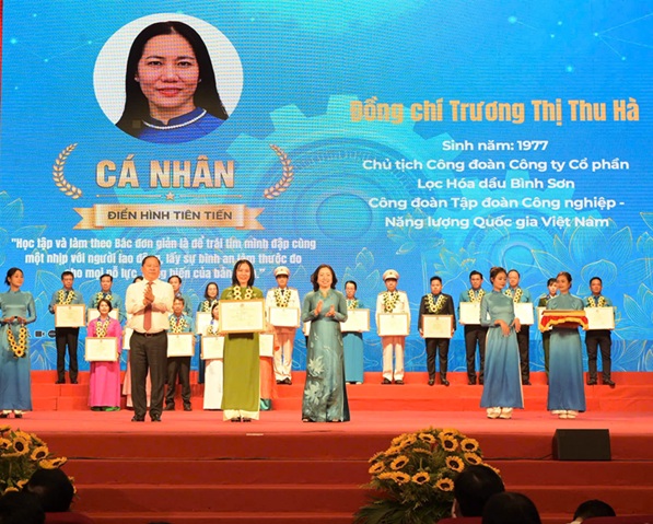 Chủ tịch Công đoàn BSR được tôn vinh về học tập và làm theo tư tưởng Hồ Chí Minh
