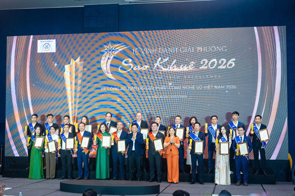 123 sản phẩm công nghệ số đạt Giải thưởng Sao Khuê 2026