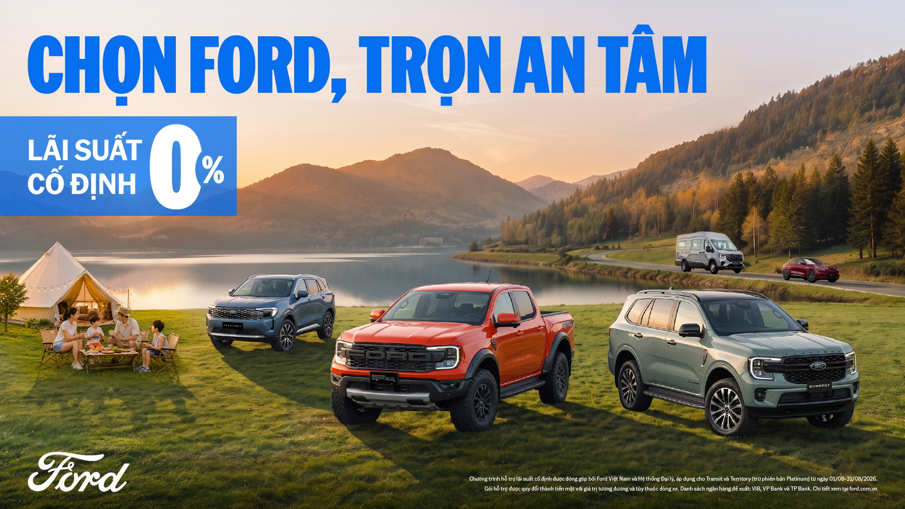 Ford Việt Nam gia tăng giá trị sở hữu với chính sách bảo hành 5 năm và nhiều ưu đãi hấp dẫn cho khách hàng