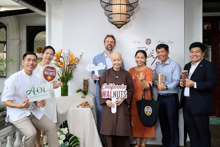 California Walnuts mở rộng ứng dụng hạt óc chó trong ẩm thực Việt