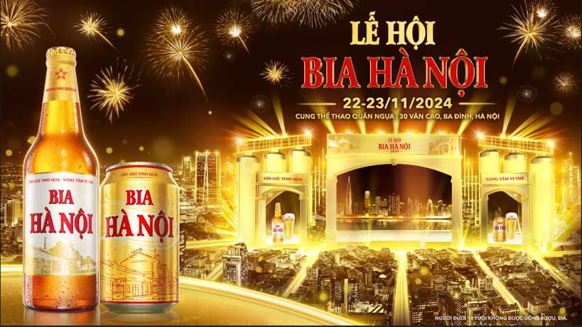 Sự kiện văn hoá được mong chờ nhất năm - Lễ hội Bia Hà Nội 2024 đã quay trở lại