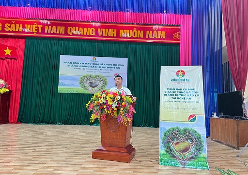 Lan tỏa yêu thương – PVCFC đồng hành cùng đồng bào Nghệ An sau thiên tai